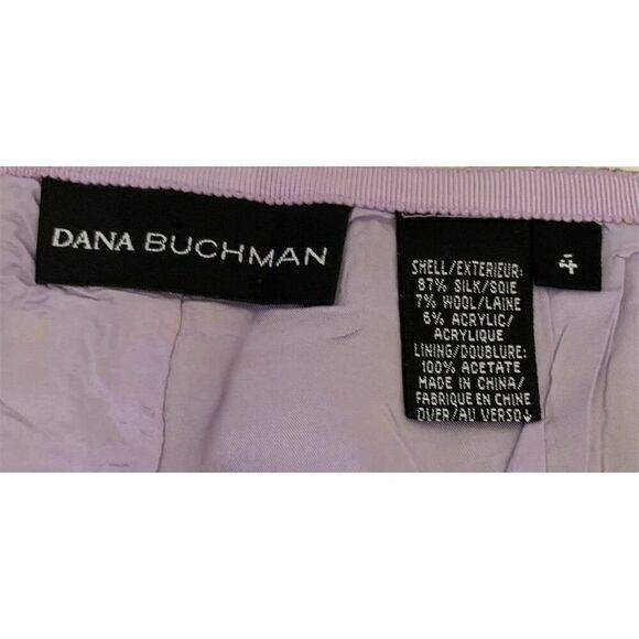 Dana Buchman Women's Metallic Pencil Skirt Size 4 Knee Length Formal - Picture 8 of 8